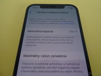 iPhone 12 PRO 128GB BLUE - ZÁRUKA 1 ROK - 100% BATERIA - 3