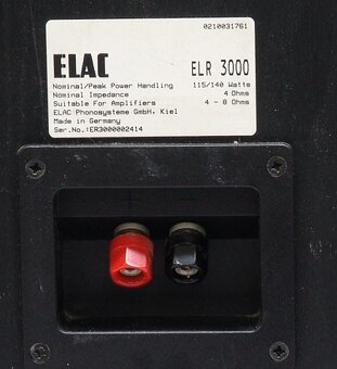 Predam reproduktory ELAC ELR 3000 - 3