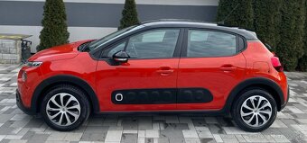 Citroen C3 1.2 PureTech  60kw,  M5, 2017 oranžová metalíza - 3