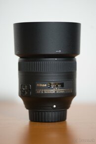 Nikon AF-S 85mm f/1,8G - TOP STAV - 3