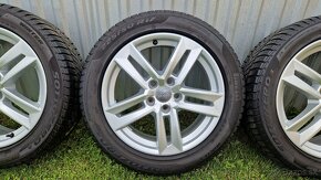 Zimná sada originál Audi A4, 5x112 R17 + pneu 225/50 R17 - 3