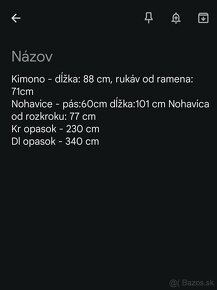 Kimono/ Gi na Judo zn. KATSUDO (na výšku 185 - 195 cm) - 3