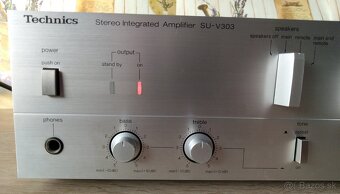 Predám používaný zosilňovač Technics SU-V303 silver - 3