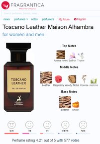 Alhambra Toscano Leather – klon Tom Ford Tuscan Leather - 3