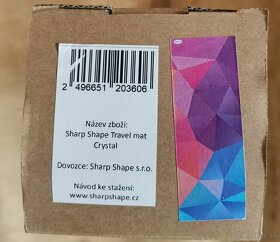 Sharp Shape Microfibre travel mat Crystal - 3