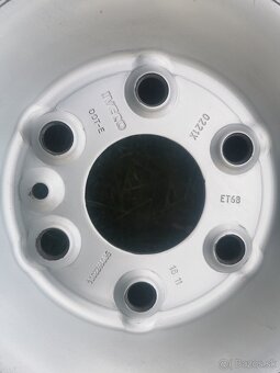 16" plechové disky Iveco Daily (6 dierové) - 5801622004 - 3