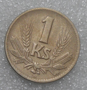 Mince: 1 Koruna 1941 - Slovenský štát 1939-1945 - 3