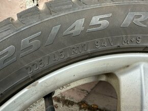 17" Elektrony 5x112 so zimnymi pneu 225/45 R17 - 3