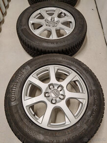 5x112 R17 7J ET37 Audi + 235/65R17 Zimné Continental - 3