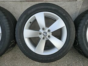 Letne kolesa Skoda Karoq 5x112 r17  225/55 r17 - 3