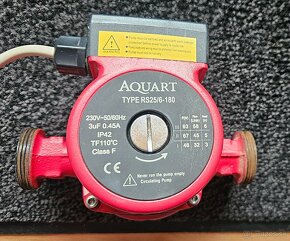 Aquart RS25/6-180 3 stupňové obehové čerpadlo liatinové - 3