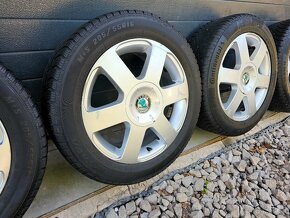 ŠKODA VEGA 5x112+Zimné Pneu 205/55 R16 - 3