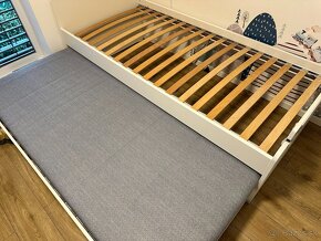 Ikea postel SLAKT s pristelkou - 3