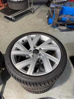 Predám sadu kolies vw bergamo 5x112 R18 - 3