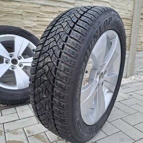 4.Predám elektróny Škoda 215/55 R17 Zimné 5x112 - 3