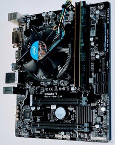 Gigabyte GA-H110M-D2P + i5-6400 + 8GB DDR4 2133 - 3