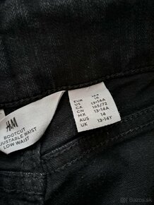 3 x rifle H&M veľkosť 164 (2x BOOTCUT, 1 x super soft) - 3