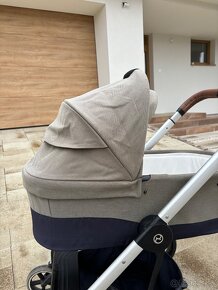 Cybex Balios S LUX Almond Beige vanička+športová časť - 3