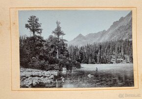 Tatry - 2 kabinetky z prelomu storočia (okolo 1900) - 3