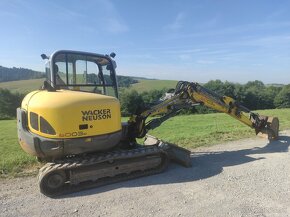 Pásový bager Wacker Neuson váha 6600kg, - 3