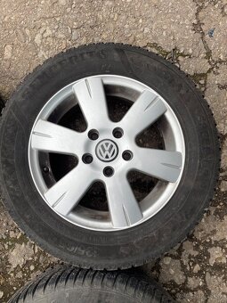 5x112 r15 elektróny Volkswagen + zimne pneu 195/65 r15 - 3