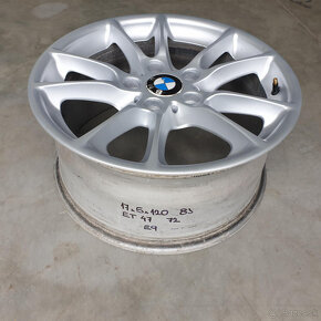 Originál BMW disky 5x120 R17 ET47 - 3