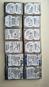 Predám disky HDD 2,5” - 3