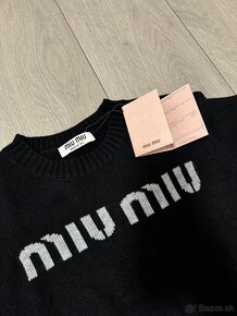 MIU MIU cropp svetrík L - 3