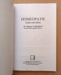 Margery G. Blackieová:  HOMEOPATIE - KRÁLOVSKÁ LÉČBA - 3