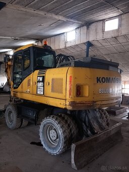 Kolový bagr Komatsu PW 180 - 3