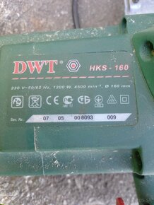 Ručná okružná píla DWT Hks 160 - 3