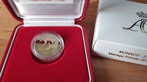 Monako/Monaco 2Eur PROOF 2021 - 10. výročie svadby - 3