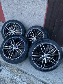 Predám hliníkové disky MSW + letné pneumatiky 225/40 R18 - 3