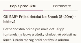 Detská ochranná prilba - Ok Baby - 3