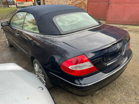 MERCEDES BENZ CLK W209 cabrio Facelift veškeré náhradní díly - 3