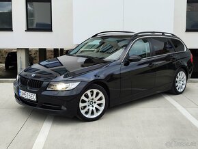 BMW 330D Touring E91 - Black, Navi Pro, Manual 6st. RWD - 3