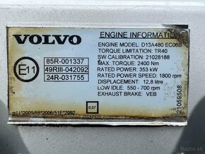 Motor VOLVO 480 typ D13C480, EURO 5 - 3