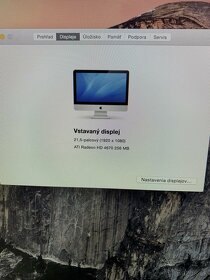 iMac 21,5”, late 2010 - 3