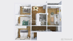 Predaj, 4 izbový byt s lodžiou Žilina, širšie centrum, exklu - 3