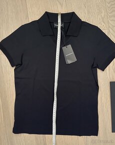 Emporio Armani tričko tmavomodré - 3