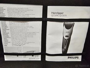 Hairclipper series 1000Strihač vlasov  QC5070/00 - 3