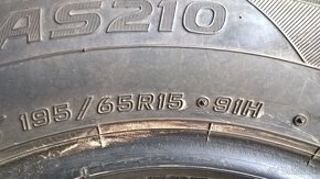 ZIMNÉ 195/65 R15 91T  dezén cca 6 mm   -   UŽ OD 19,99 €/kus - 3