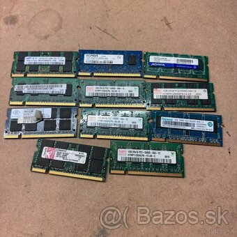 Predám ram pamäte do notebookov SODIMM DDR2 s kapacitou 1GB - 3