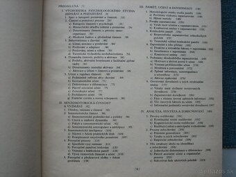 Činnost a poznávání, Josef Linhart. psychológia pedagogika - 3