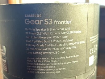 SAMSUNG GEAR S3 Frontier - 3