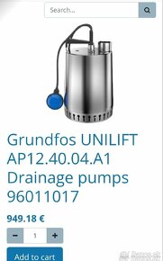 Grundfos UNILIFT AP12.40.04.A1 230 V ponorné s plavákom - 3