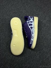 Nike Air Force 1 Low '07 QS "Purple Skeleton Halloween" - 3