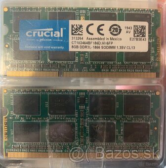 8GB Crucial RAM memory pamäť - 3