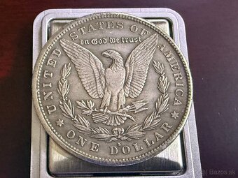 1 dolár 1878 - Morgan Dollar, USA minca - replika - 3