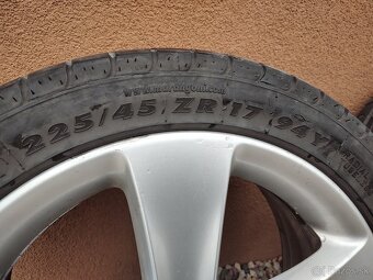 Predám kolesa Volkswagen 5x112 r17 - 3